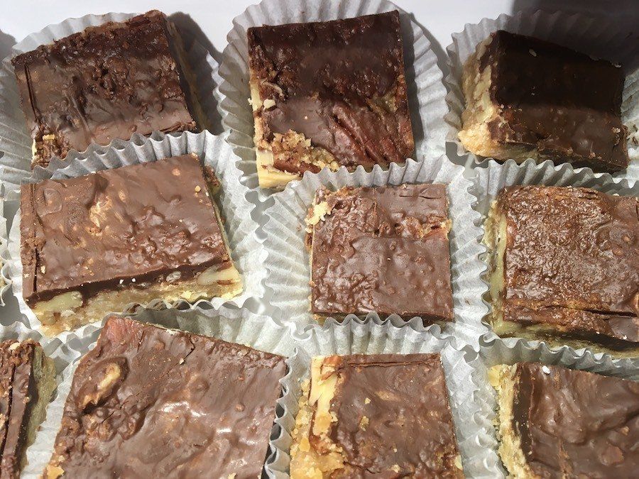 Pecan Turtle Bars